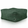 Vert foncé pouf table florence boucle