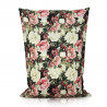 Pivoines pouf poire coussin