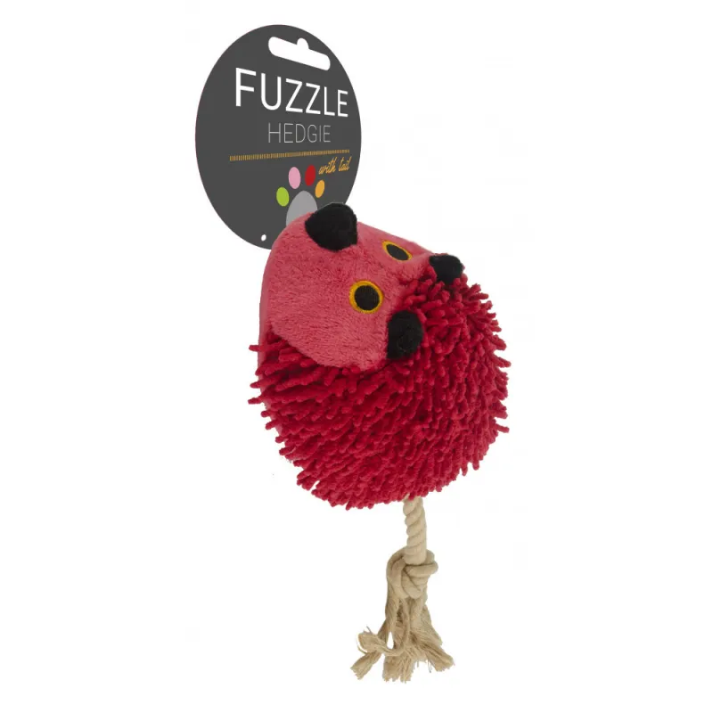 Hérisson en peluche marron, parfait pour les chiens, jouet amusant
