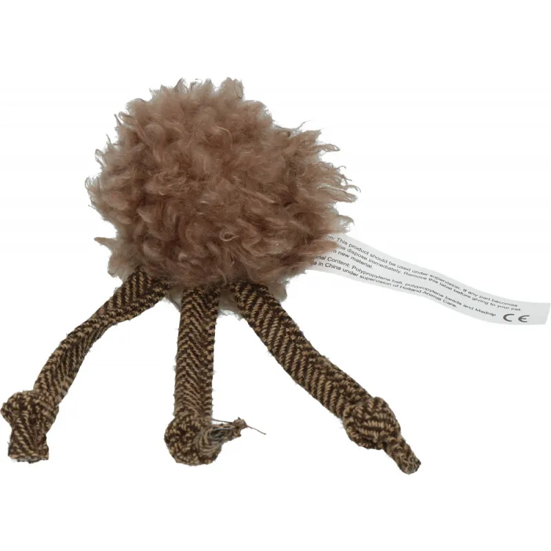 Octopus doux en laine, parfait pour le jeu des chats