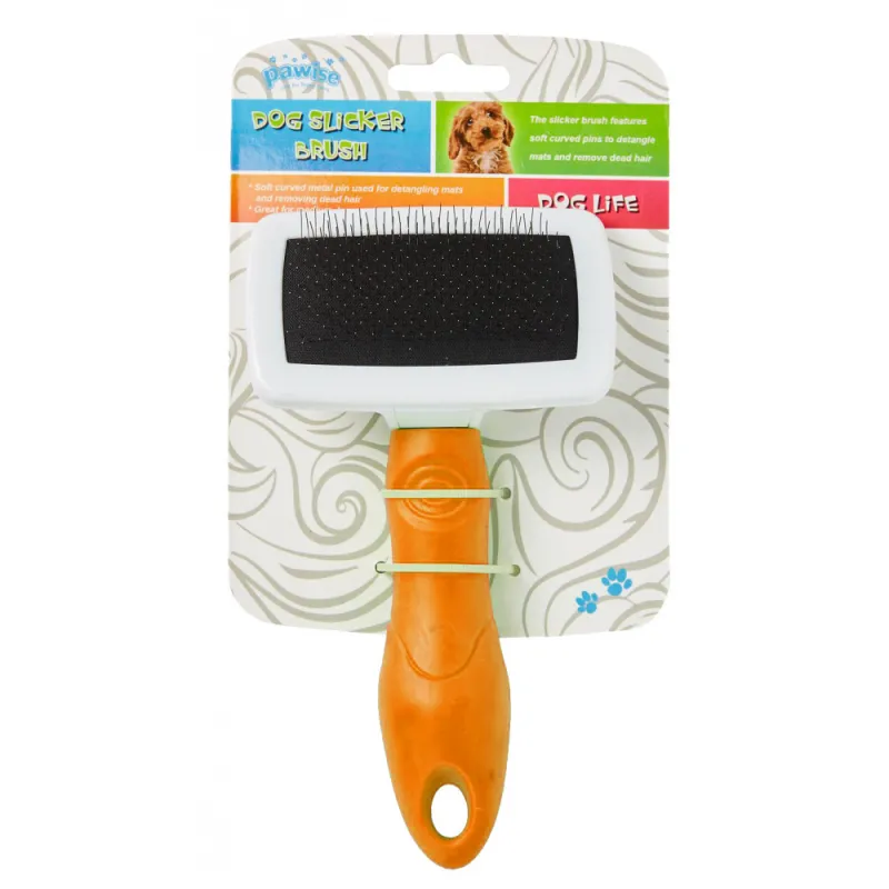 Brosse à poils 11 cm, idéale pour le toilettage à domicile des animaux