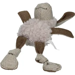 Jouet en forme de mouton, idéal pour chiens, usage intérieur et extérieur