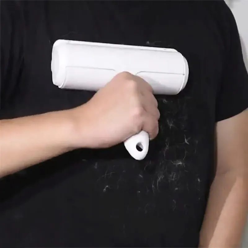 Brosse avec rouleau, efficace pour l'élimination des poils, accessoires indispensables pour animaux de compagnie
