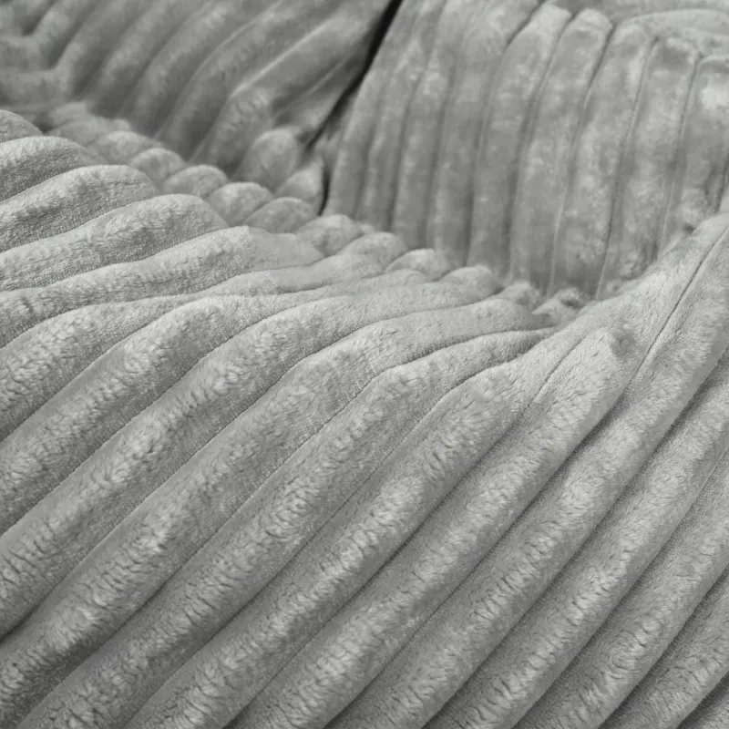 Coussin de Sol Géant XXL pour adultes - Velours Côtelé Stripe – vue 3