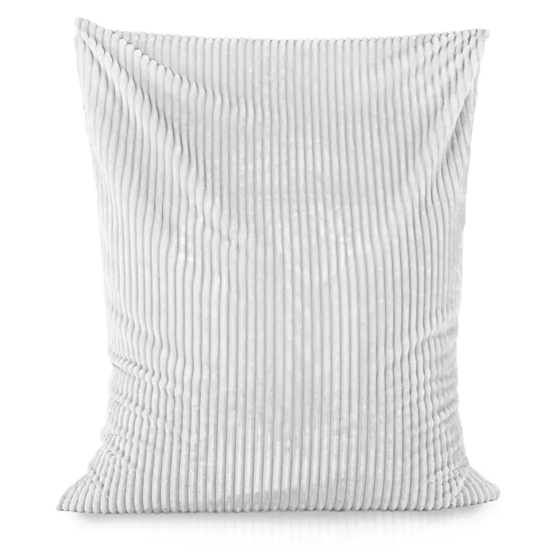 Coussin de Sol Géant XXL pour adultes - Velours Côtelé Stripe