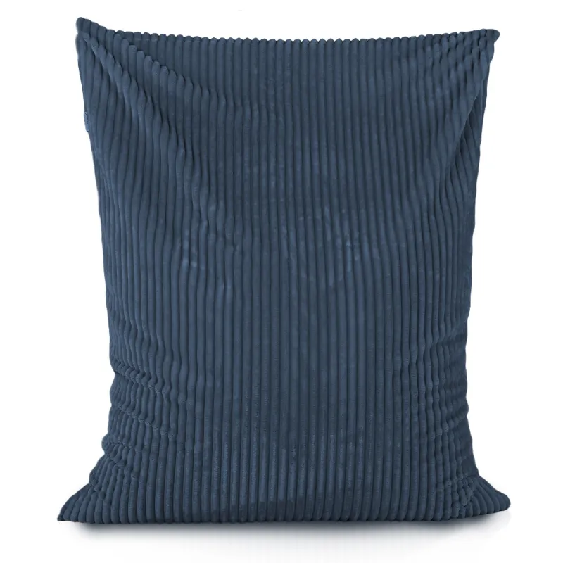 Coussin de Sol Géant XXL pour adultes - Velours Côtelé Stripe