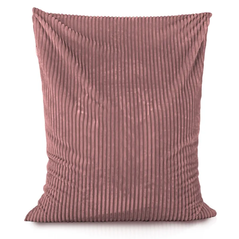 Coussin de Sol Géant XXL pour adultes - Velours Côtelé Stripe