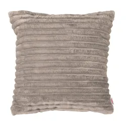Coussin décoratif carré - Velours À Grosses Côtes Royal