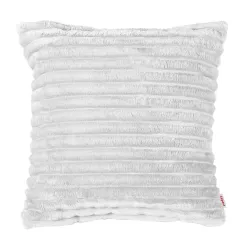 Coussin décoratif carré - Velours À Grosses Côtes Royal