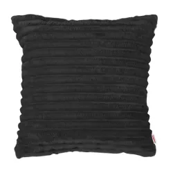 Coussin décoratif carré - Velours À Grosses Côtes Royal