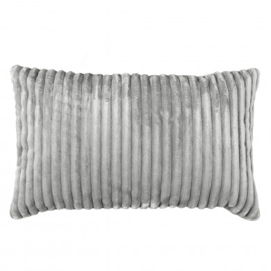 Gris clair coussin décoratif rectangulaire stripe