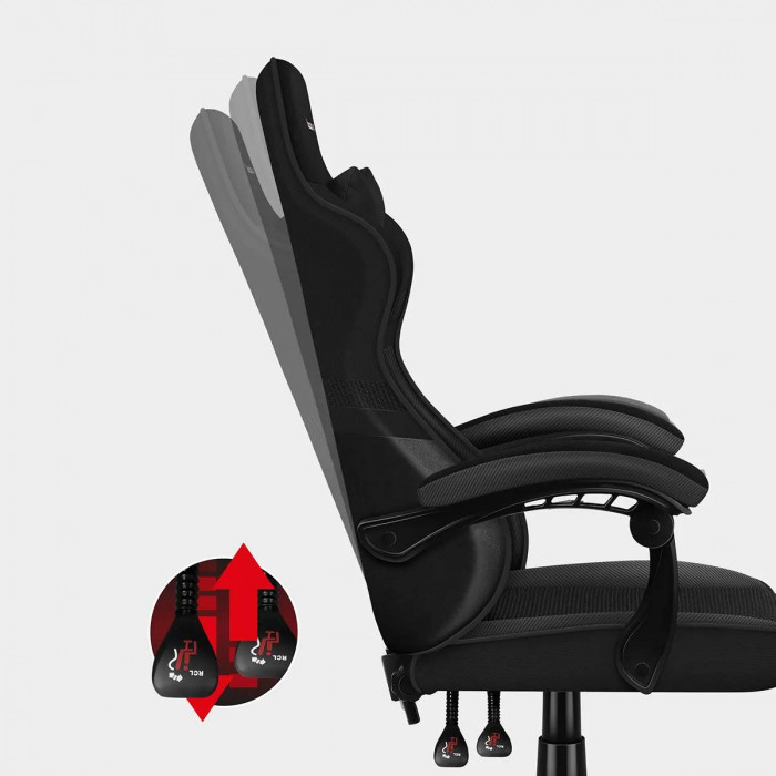 Fauteuil de jeu Huzaro Force 4.4 avec fonction sofltex