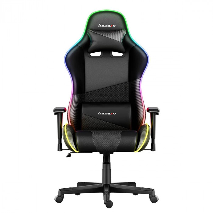 Façade de la chaise de jeu Huzaro Force 6.2 Black RBG