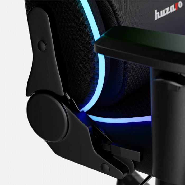 Dossier de chaise de jeu Force 6.2 Mesh RGB LED réglable à 90 degrés