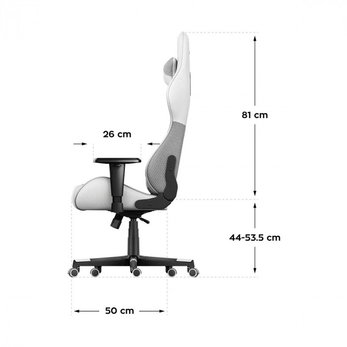 Dimensions de la chaise Huzaro Force 6.2