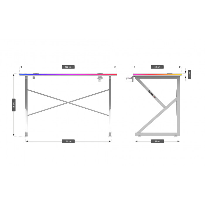 Dimensions du Huzaro Hero 1.7