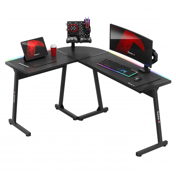 Bureau de jeu intelligent HUZARO HERO 6.0 RGB noir