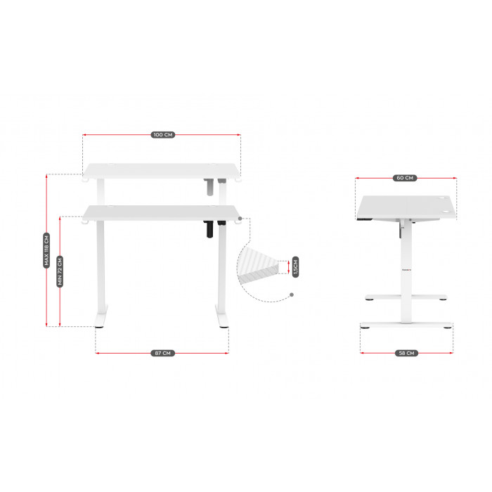 Dimensions du Huzaro Hero 7.9