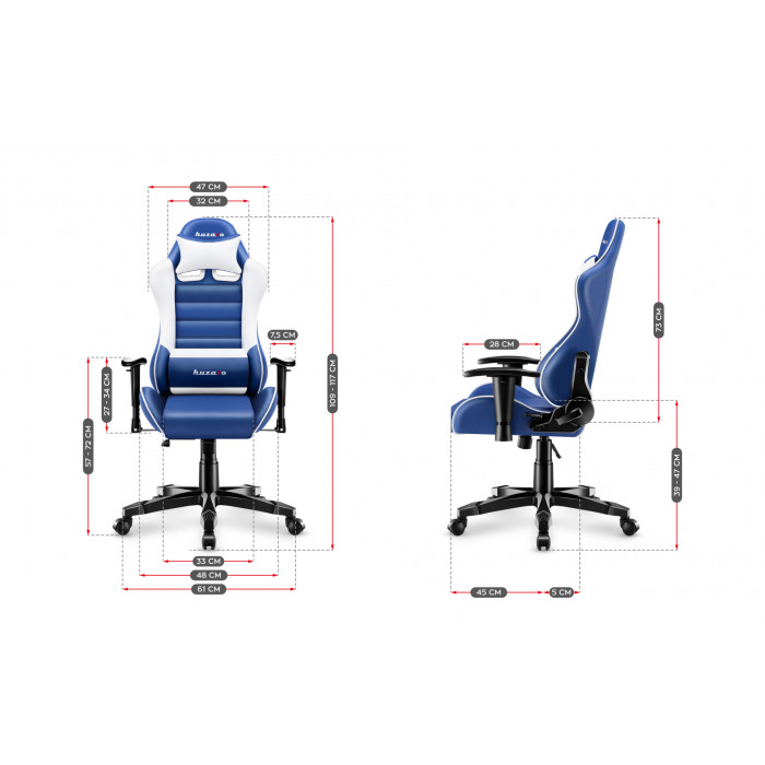 Dimensions du Huzaro Ranger 6.0 Bleu