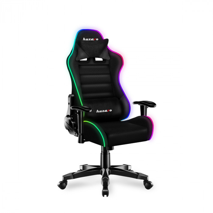 Chaise de jeu HUZARO RANGER 6.0 RGB en maille pour enfants