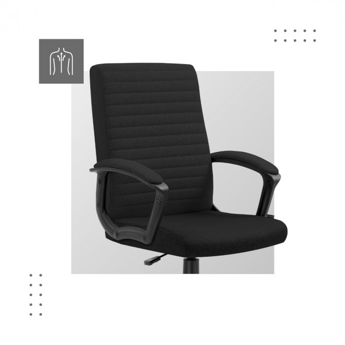 Châssis ergonomique du fauteuil Boss 2.5 Black