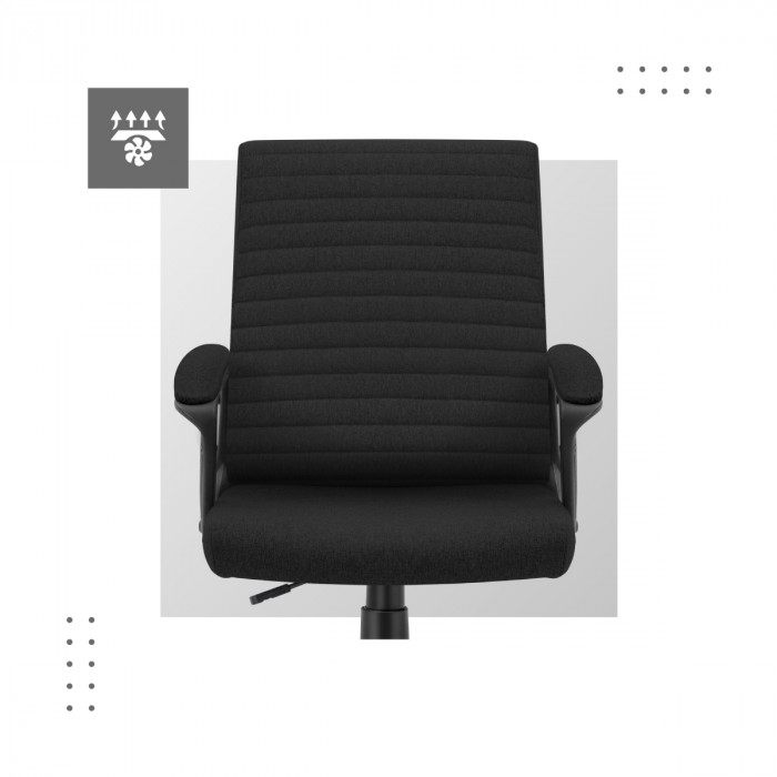 Matériaux utilisés dans la chaise Boss 2.5 Black