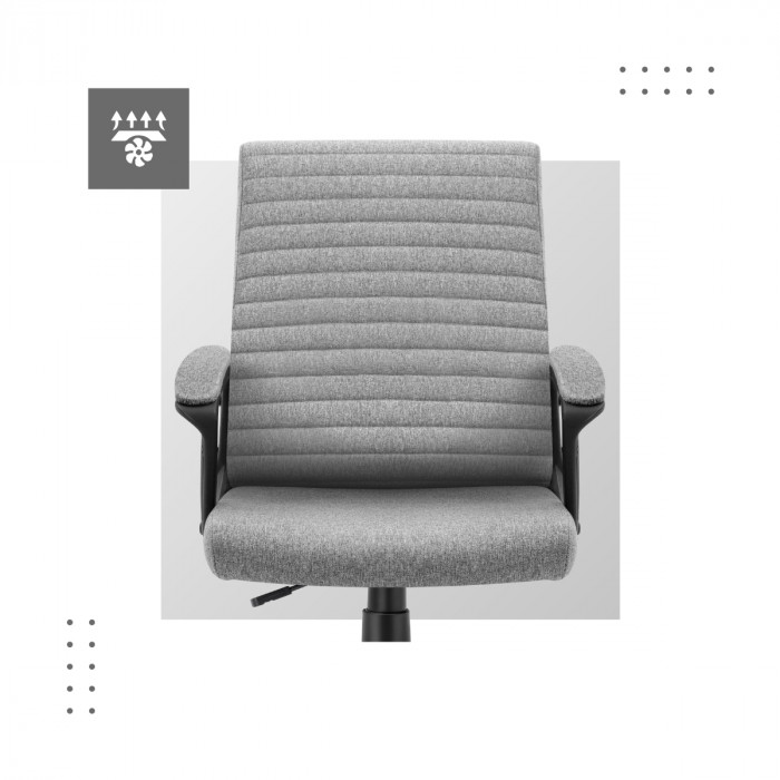 Matériaux utilisés dans la chaise Boss 2.5 Grey