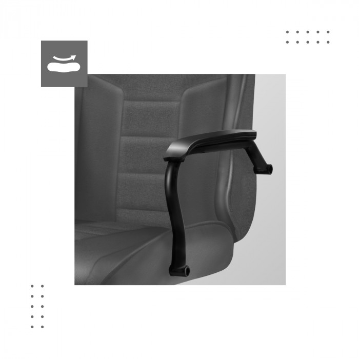 Accoudoirs ergonomiques de la chaise Boss 4.2 Black