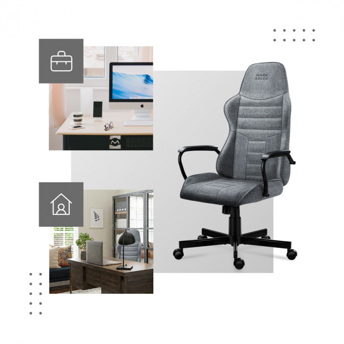 Chaise pour le bureau et la maison - Boss 4.2 Grey