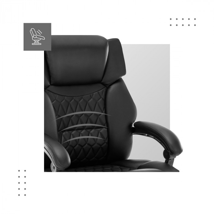 9 modes de vibration dans le fauteuil Boss 6.0