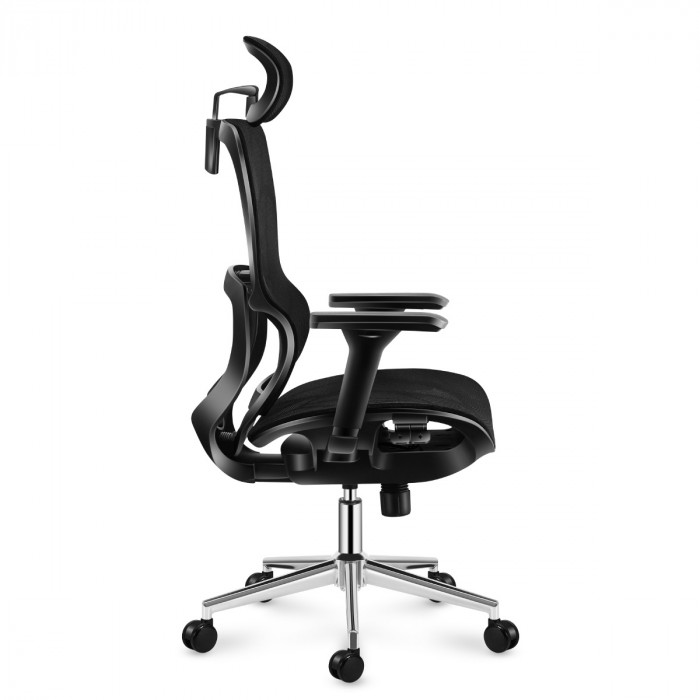 Côté droit du siège de bureau Mark Adler Expert 6.2 Black