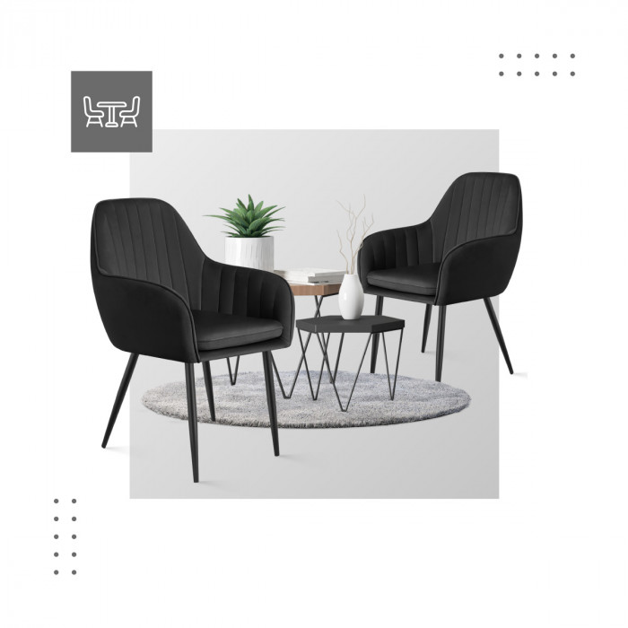 Fauteuils Prince à la table