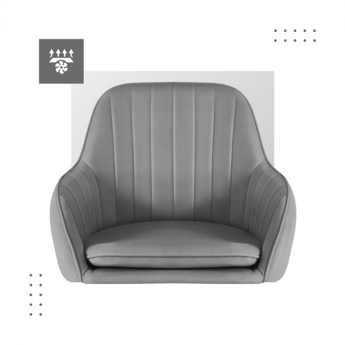 Circulation d'air dans la chaise Prince 6.0 grey