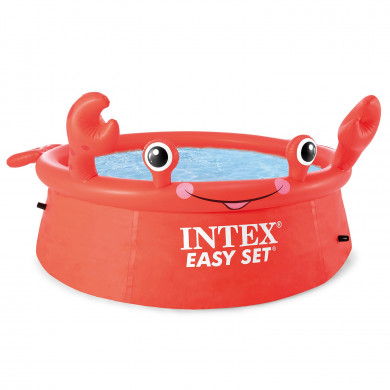 Crabe 183 x 51 cm enfants Piscine gonflable ronde Jardin hors sol INTEX 26100