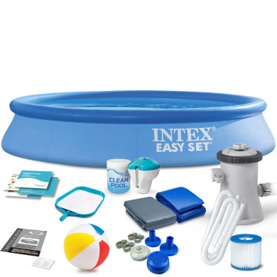 Piscine gonflable ronde hors sol Autoportante 305 x 61 cm 16in1 INTEX 28118