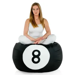 Pouf durable en simili cuir pour une décoration élégante et moderne