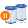 Filtre Type II pour pompe de filtration - 2 Pcs. Bestway 58094