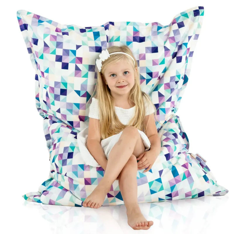 Coussin de Sol Géant XL pour enfants - Tissu Imprimé Premium – vue 100
