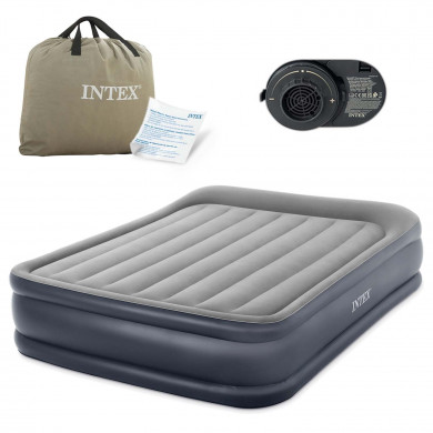 Matelas gonflable avec pompe électrique intégrée 203x152x42 cm INTEX 64136ND
