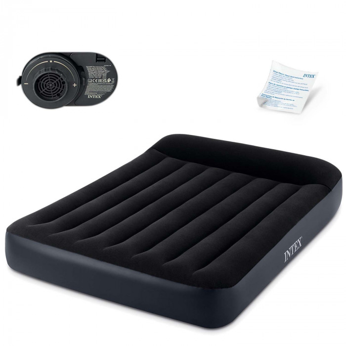 Matelas gonflable avec pompe intégrée pour deux personnes INTEX 64148.