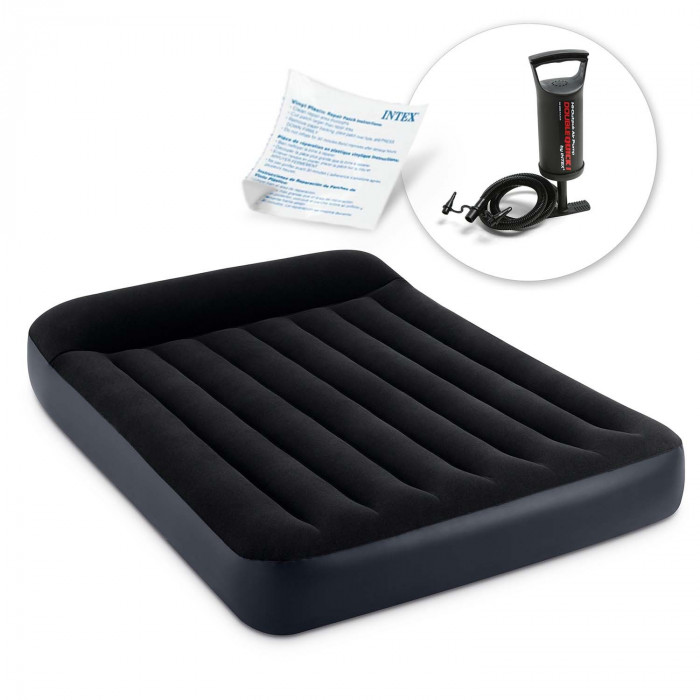 Matelas gonflable avec pompe à piston INTEX 64142 - 68612