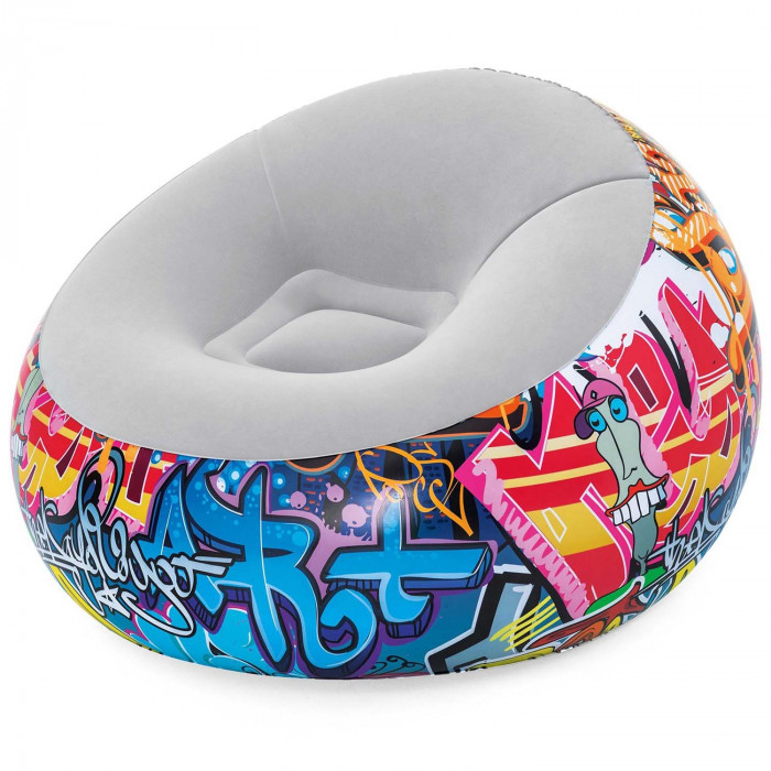 Fauteuil gonflable Graffiti Bestway 75075.