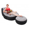 Chaise gonflable + repose-pieds 130 x 99 x 76 cm INTEX 68564