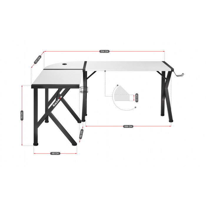 Dimensions du Huzaro Hero 6.3