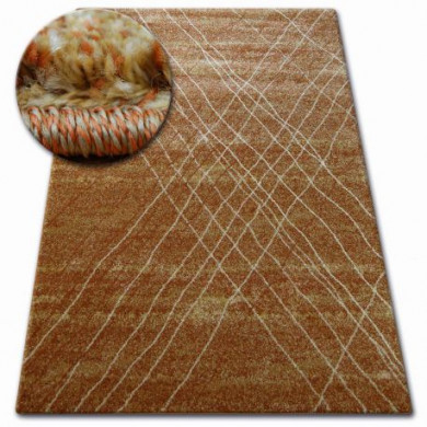 Tapis SHADOW 9367 rouillé / doré