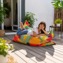 Coussin de Sol Géant XXL pour adultes - Outdoor Pro d'extérieur Jardin Imperméable – vue 65