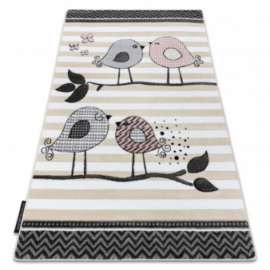 Tapis PETIT BIRDS PETITS OISEAUX crème