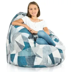 Pouf Poire XL Standard - Tissu Imprimé Premium – vue 61