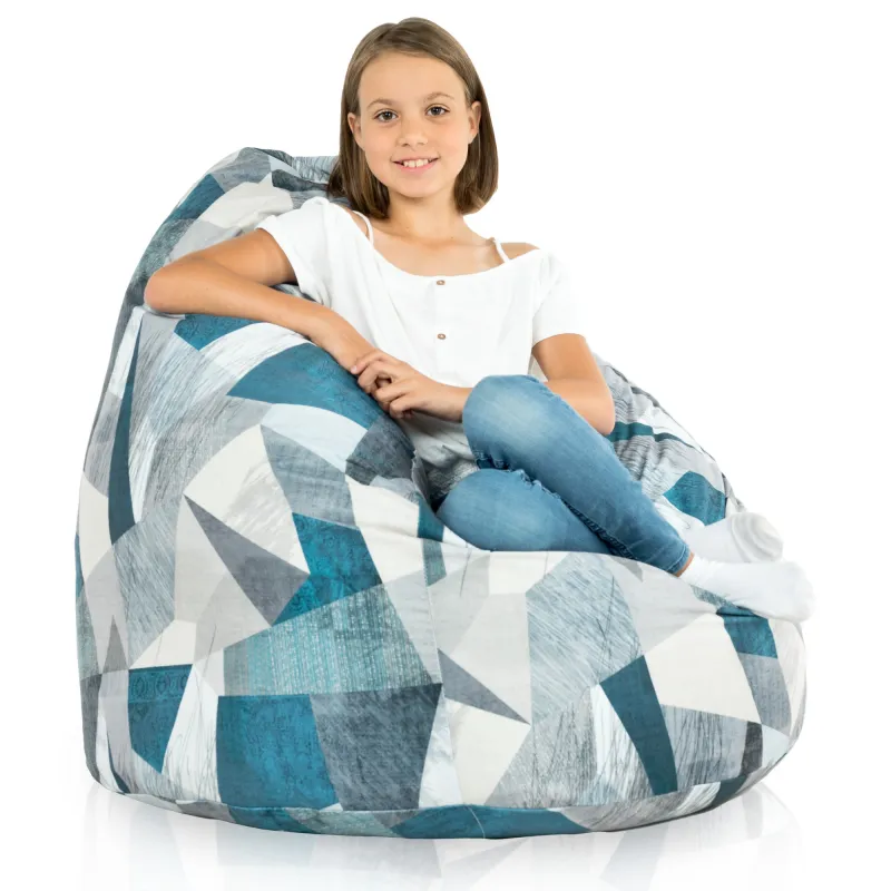 Pouf Poire XL Standard - Tissu Imprimé Premium – vue 61