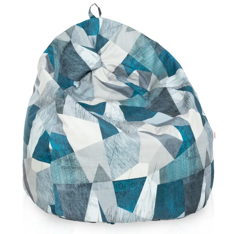 Pouf Poire L pour enfants - Tissu Imprimé Premium – vue 22